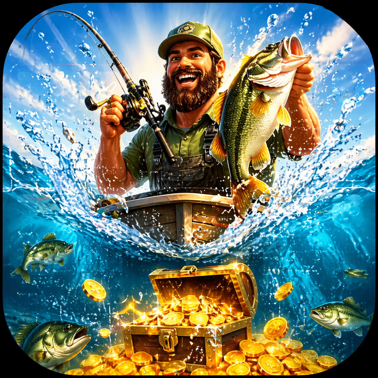 Big Bass Splash promotional art