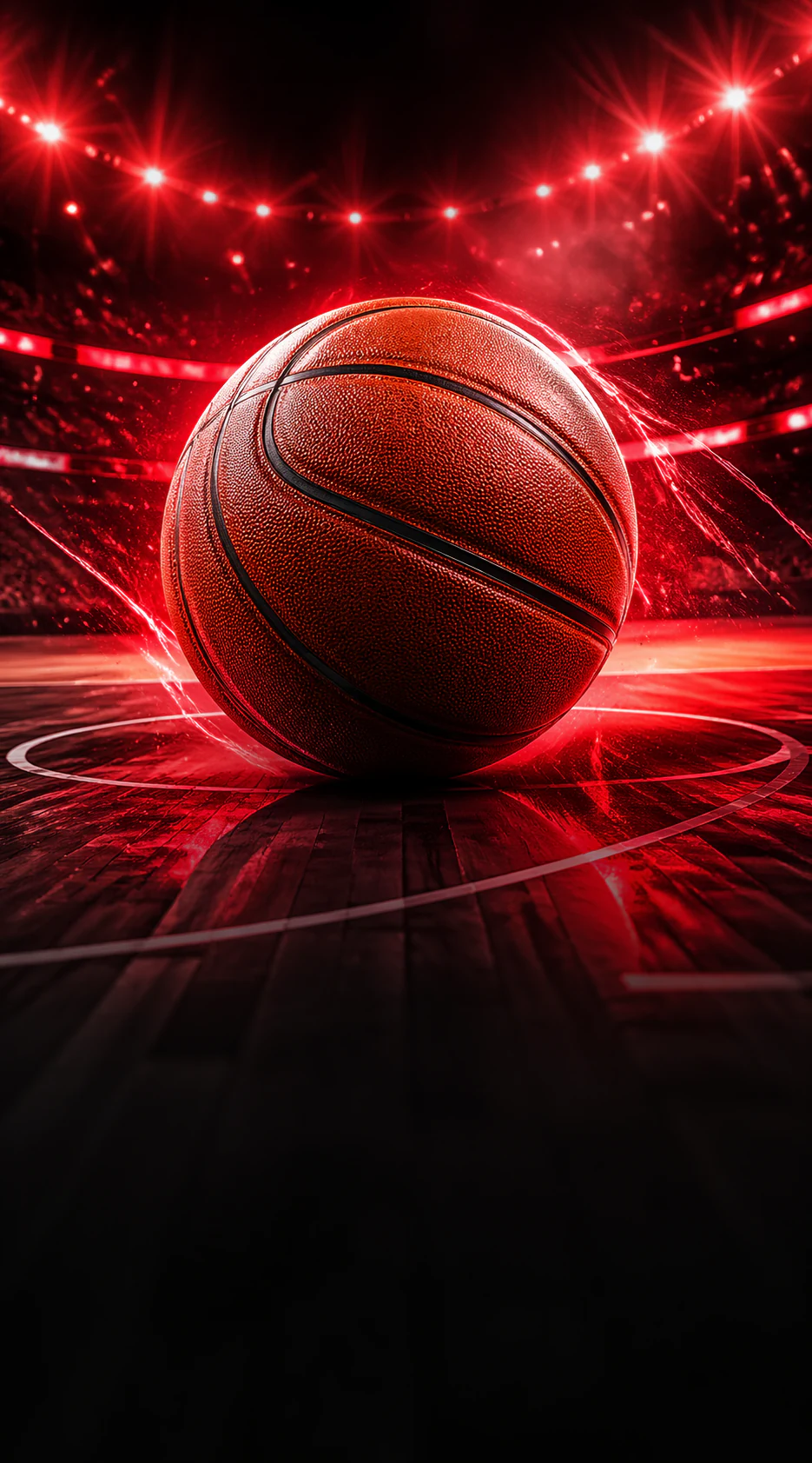 Basketball promotional art
